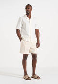 FELIX-Camisa Premium de Corte Tailored con Cuello Resort