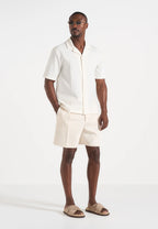 FELIX-Camisa Premium de Corte Tailored con Cuello Resort