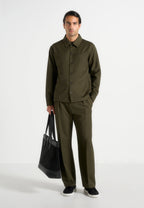 XAVI-Pantalón Premium de Corte Amplio con Pinzas™