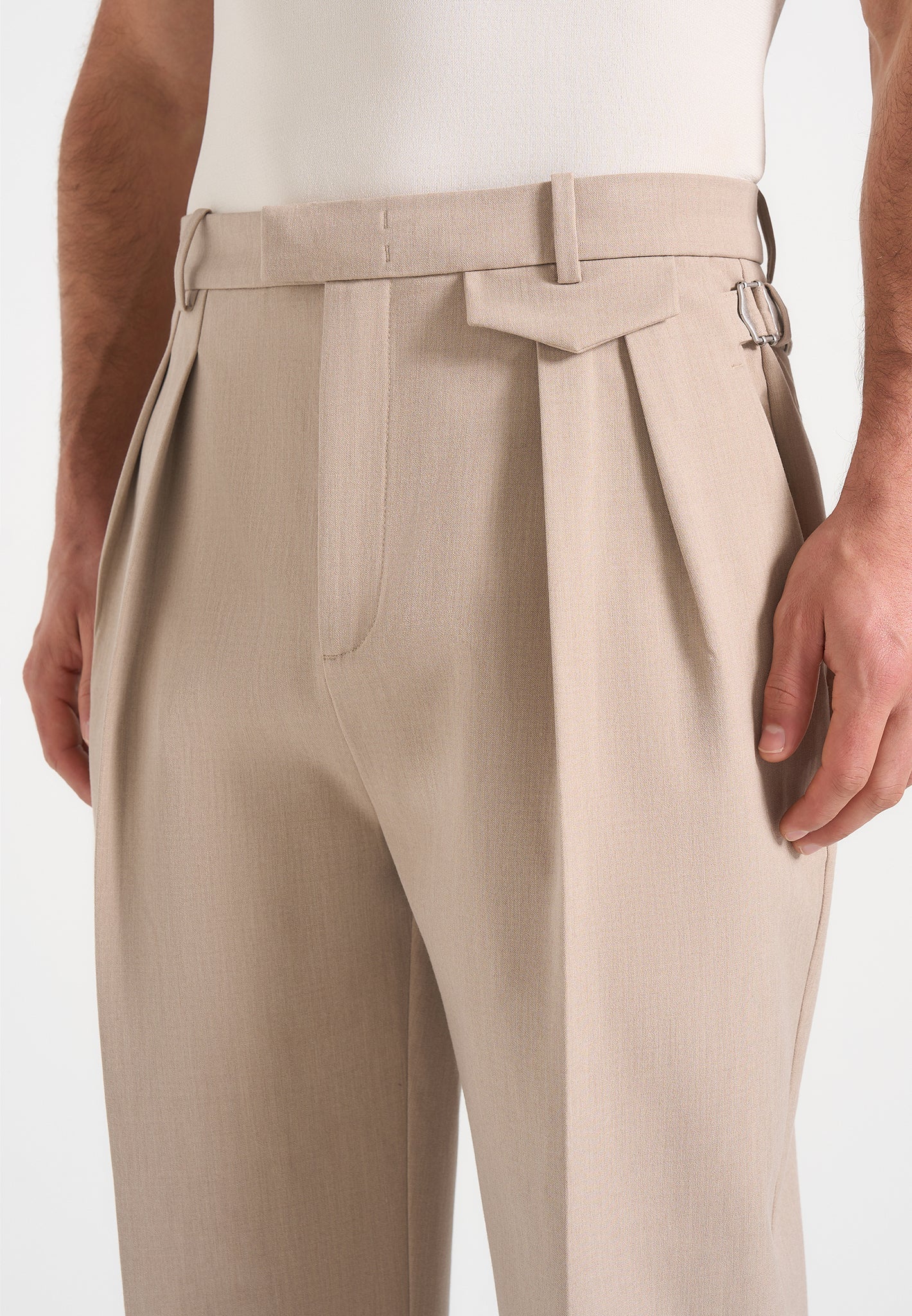 XAVI-Pantalón Premium de Corte Amplio con Pinzas™