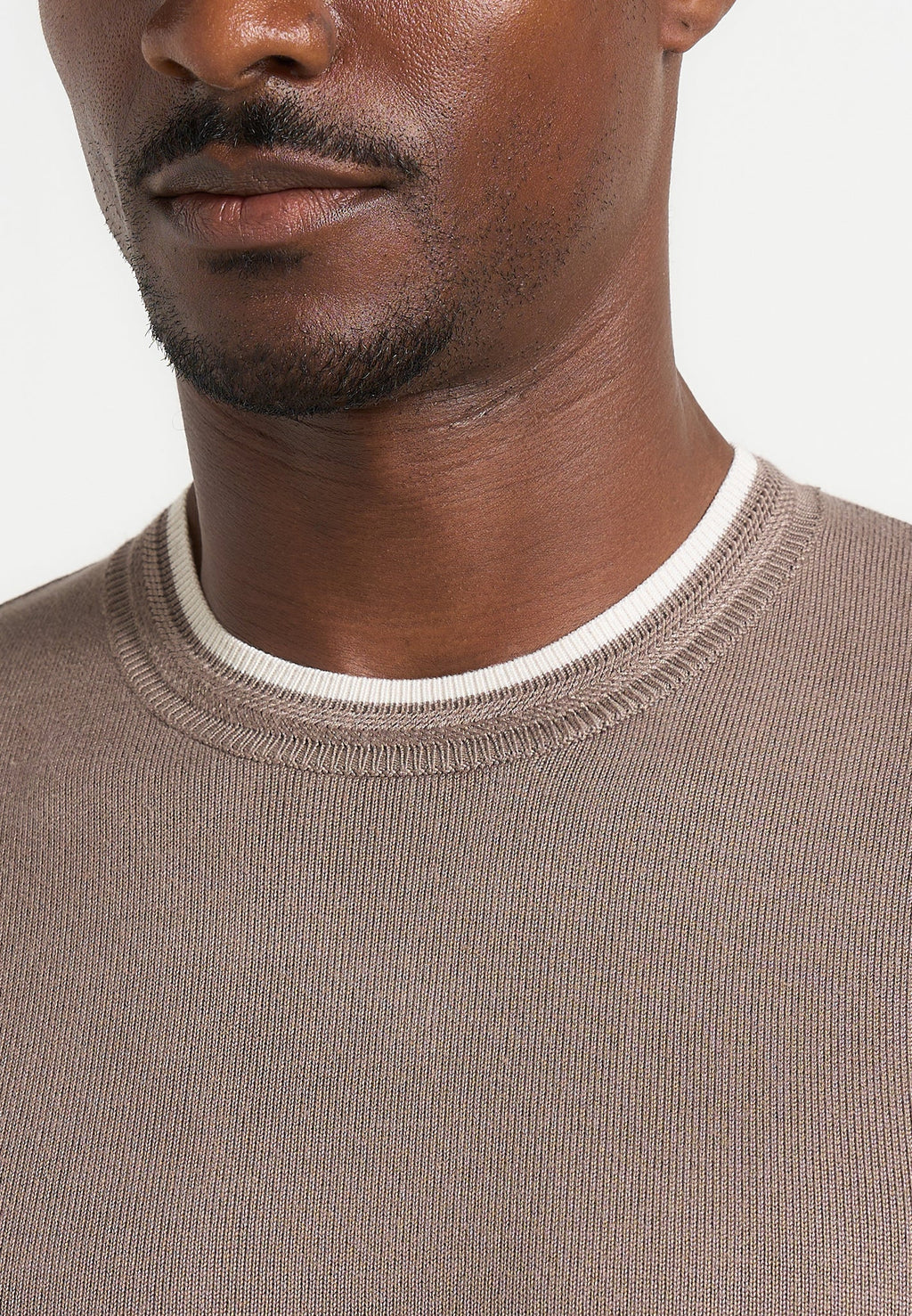 ULISES-Camiseta de Punto Contrastado