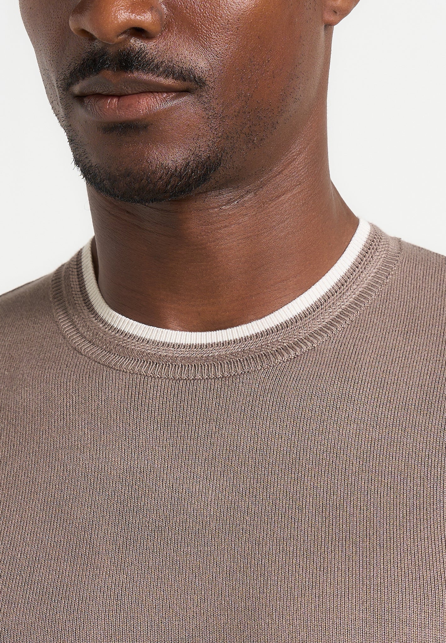 ULISES-Camiseta de Punto Contrastado