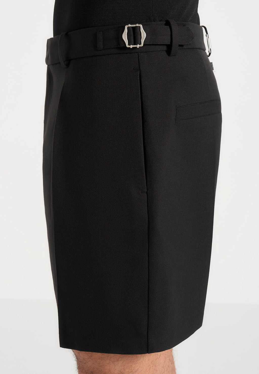 MIGUEL-Bermuda Tailored Premium con Pinzas y Ajustadores Laterales