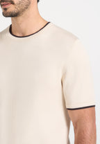 ULISES-Camiseta de Punto Contrastado