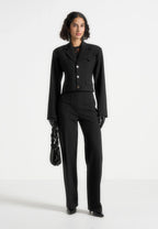 VICTORIA-Blazzer Elegante y Contemporánea con Porte Sofisticado