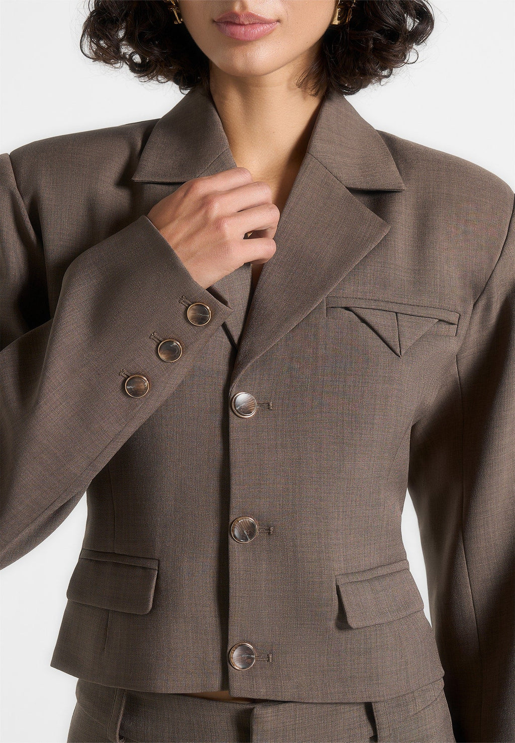 VICTORIA-Blazzer Elegante y Contemporánea con Porte Sofisticado