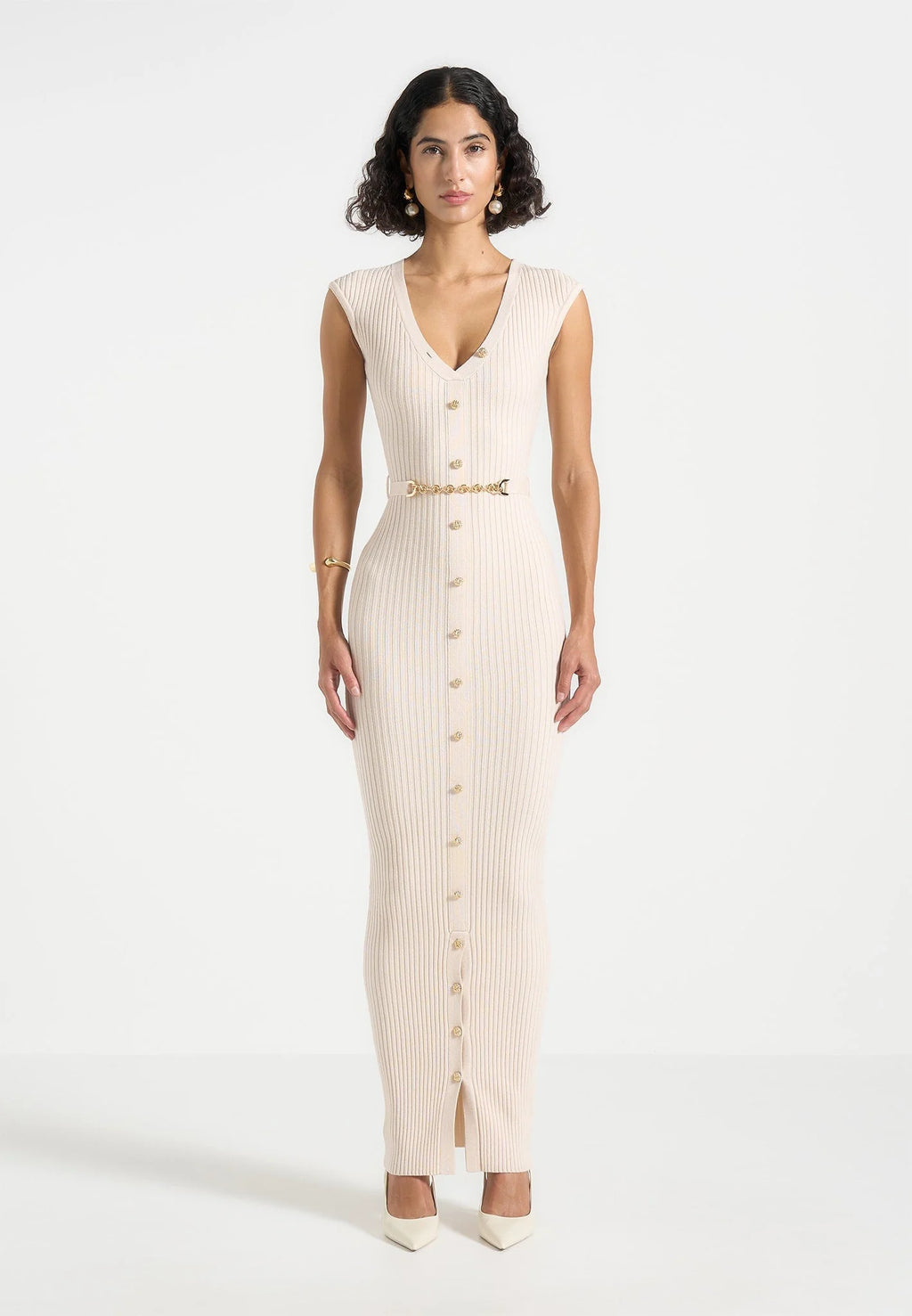 PILAR-Vestido largo maxi elegante