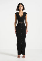 PILAR-Vestido largo maxi elegante