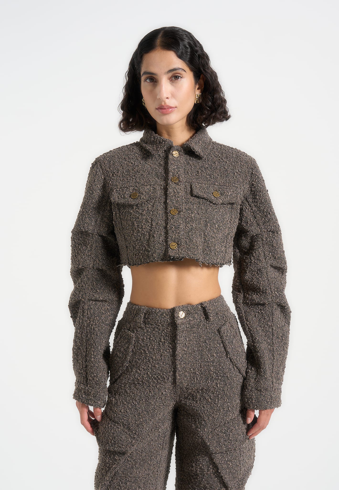 ROSA-Conjunto texturizado con elegancia contemporánea