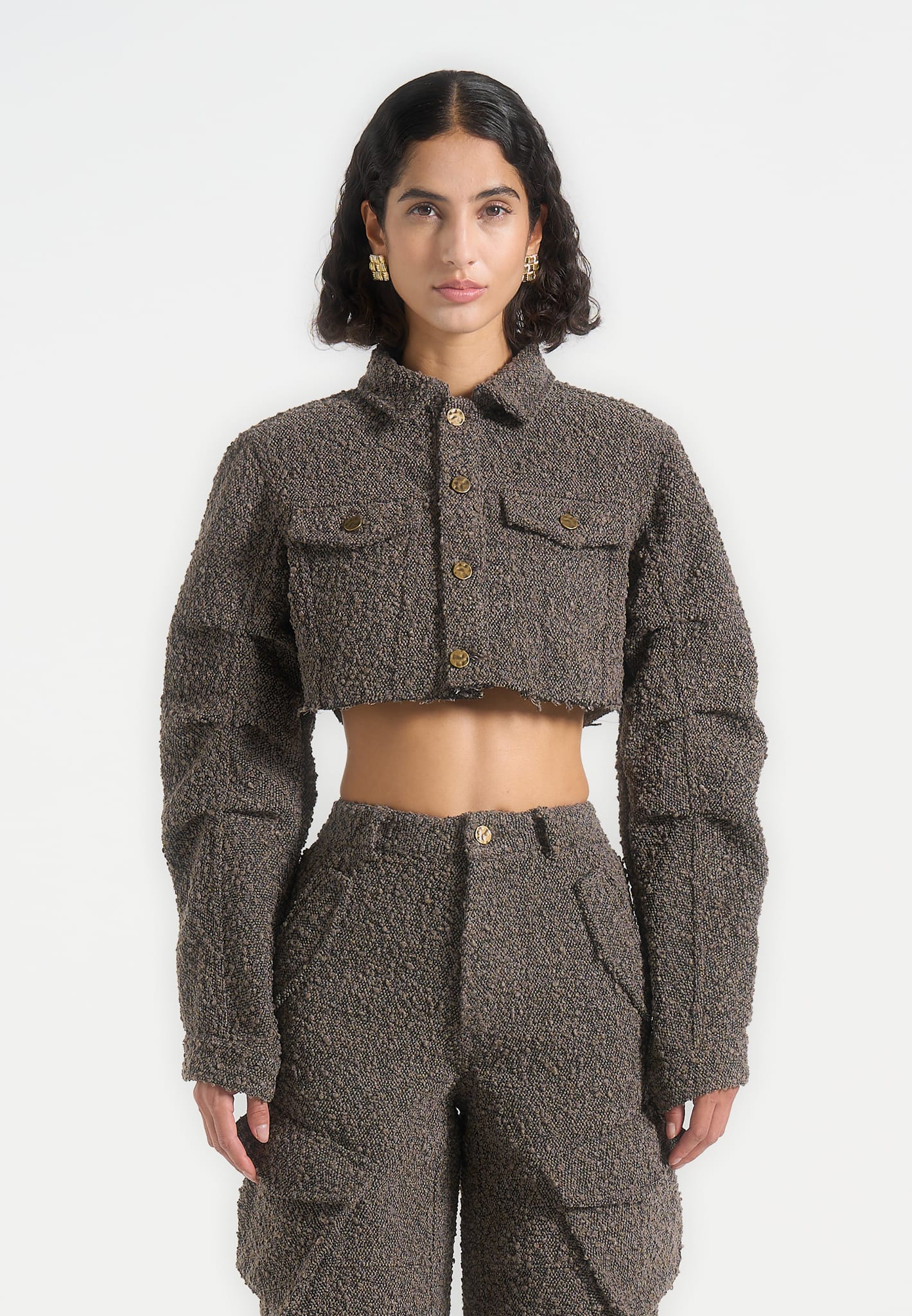 ROSA-Conjunto texturizado con elegancia contemporánea