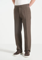 CHRISTIAN-Pantalón con Pinzas y Ajustadores Laterales™