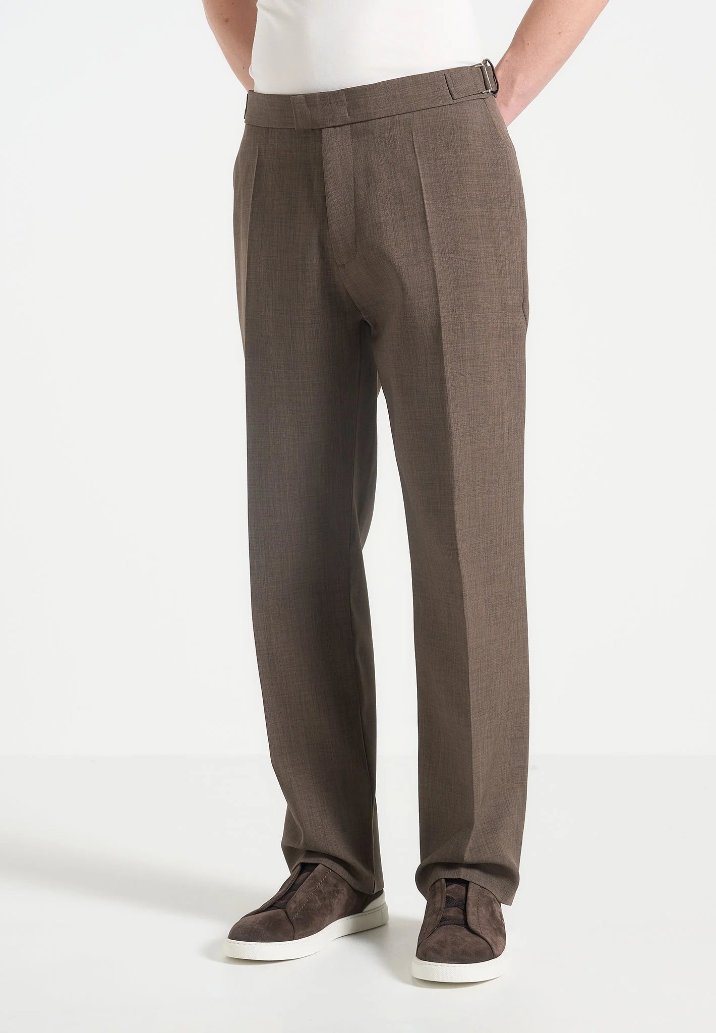 CHRISTIAN-Pantalón con Pinzas y Ajustadores Laterales™