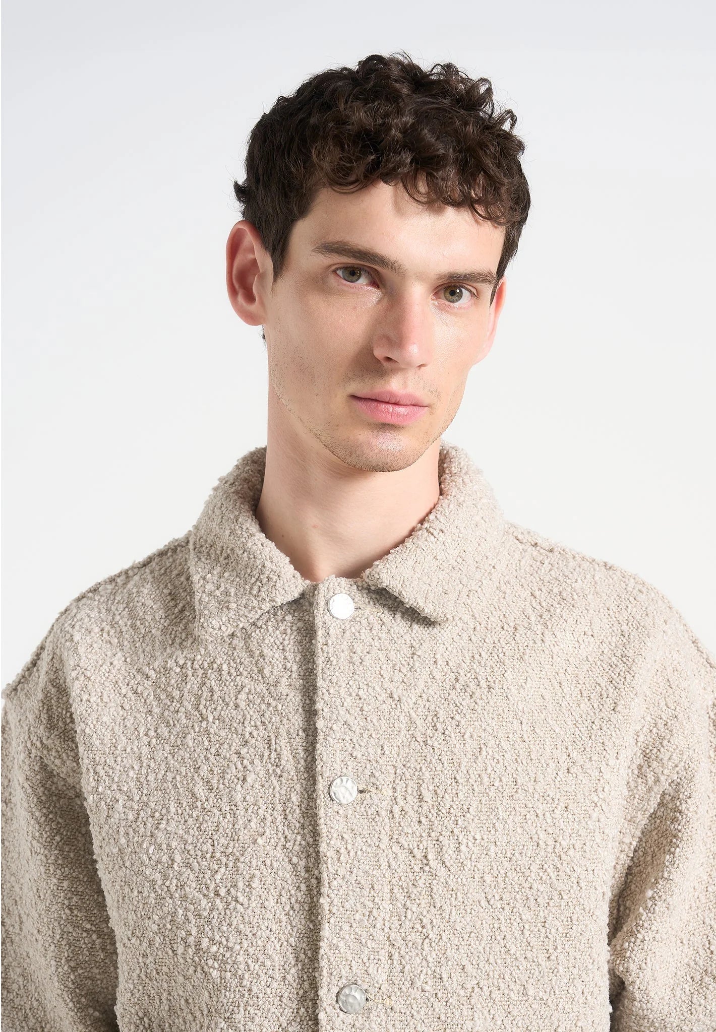 JACOBO-Sobrecamisa Texturizada 'Jaspe Rizado'™
