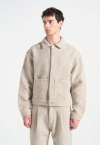 JACOBO-Sobrecamisa Texturizada 'Jaspe Rizado'™
