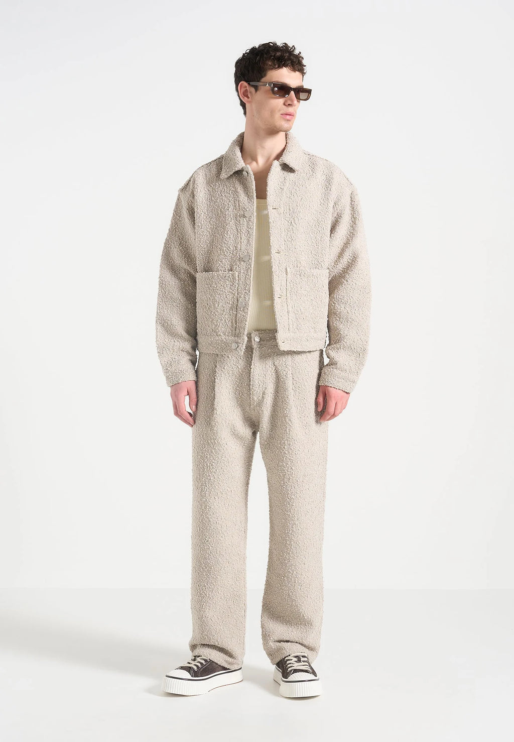 JACOBO-Sobrecamisa Texturizada 'Jaspe Rizado'™