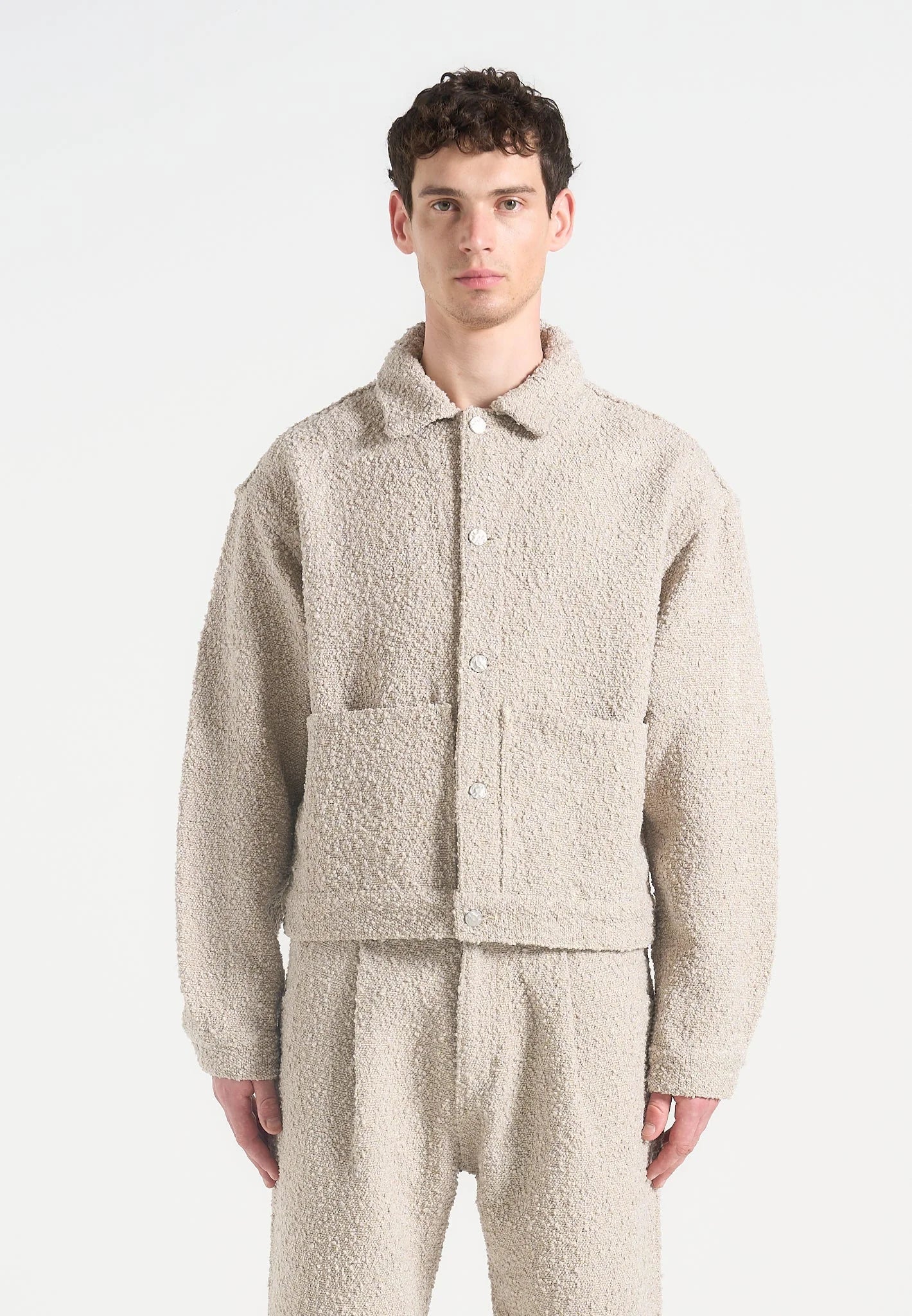 JACOBO-Sobrecamisa Texturizada 'Jaspe Rizado'™