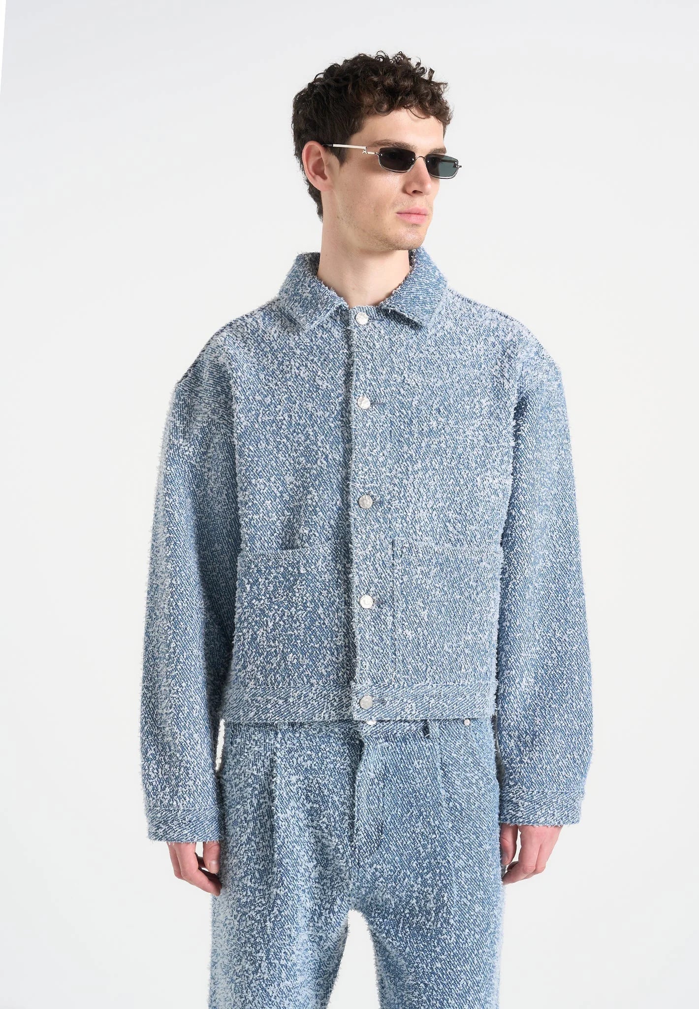 JACOBO-Sobrecamisa Texturizada 'Jaspe Rizado'™
