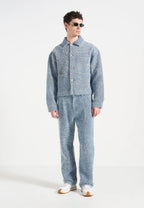 JACOBO-Sobrecamisa Texturizada 'Jaspe Rizado'™