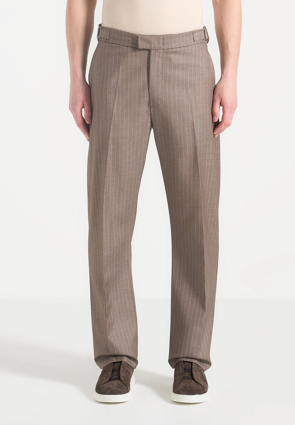 CHRISTIAN-Pantalón con Pinzas y Ajustadores Laterales™