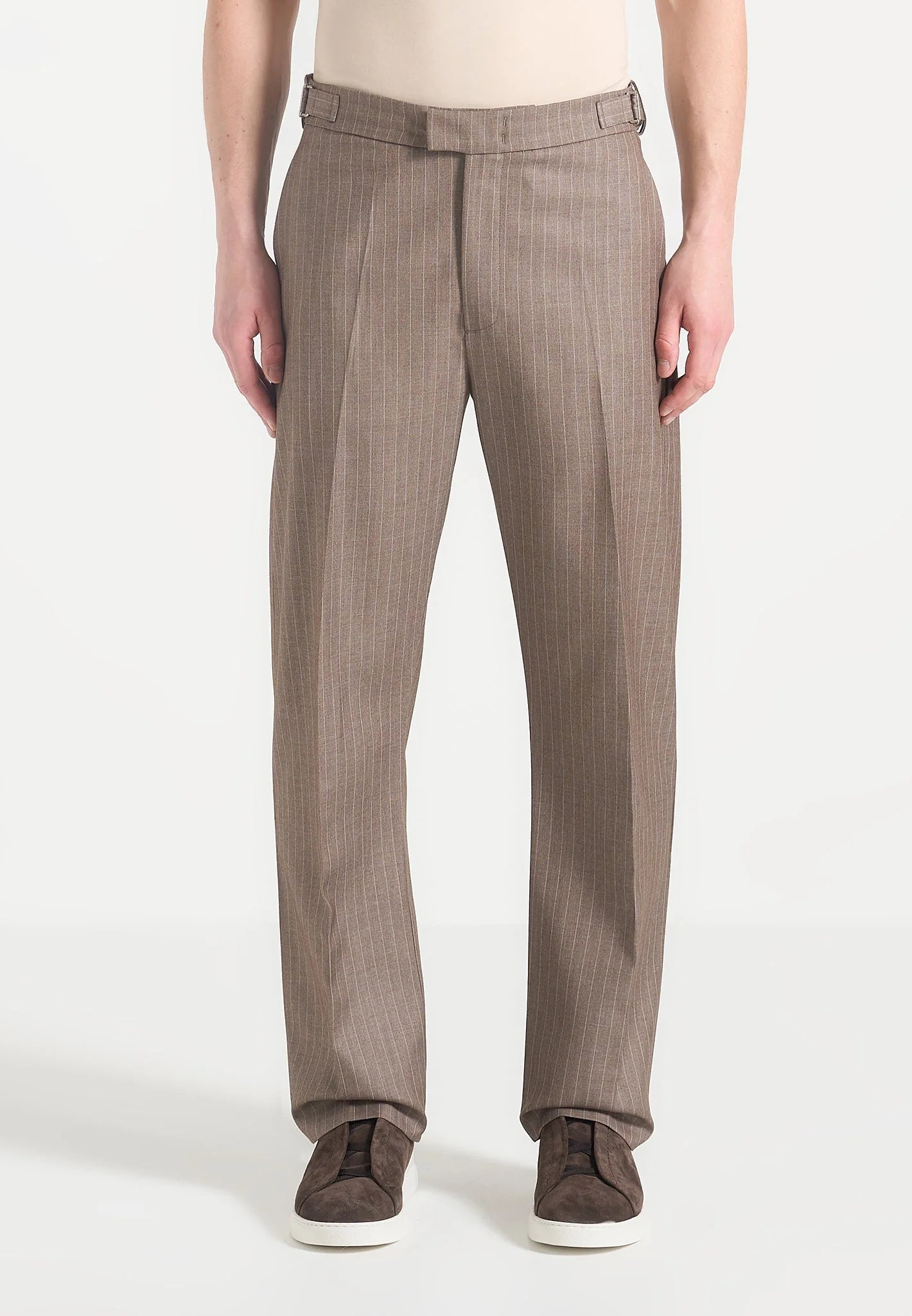 CHRISTIAN-Pantalón con Pinzas y Ajustadores Laterales™