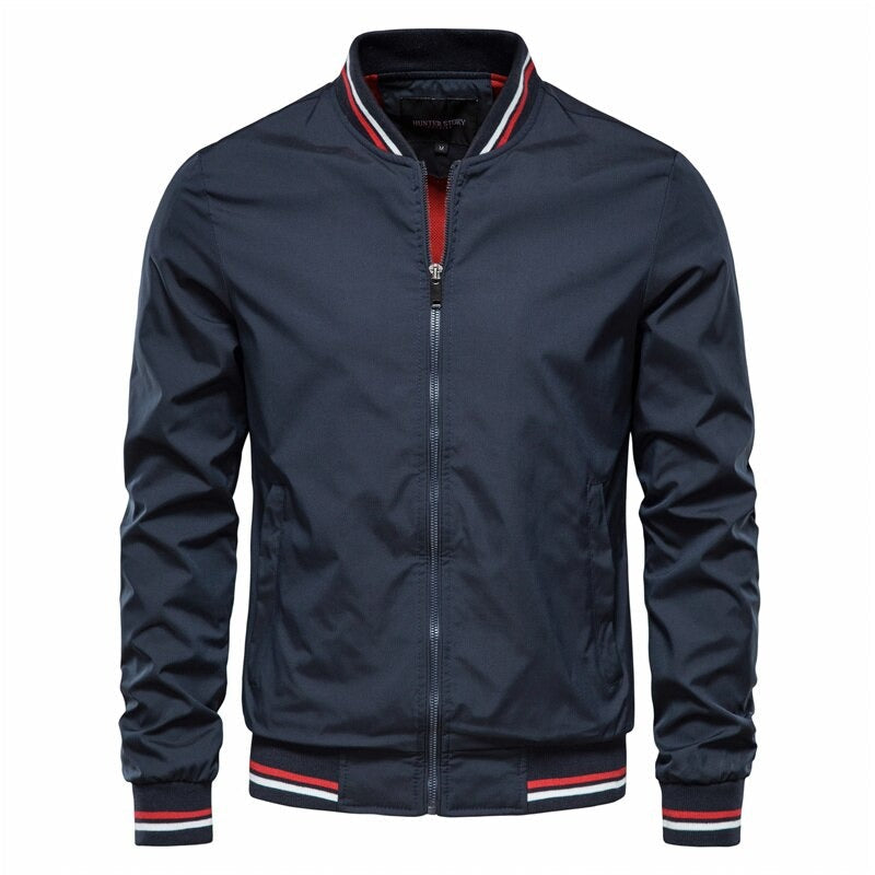 JOHN - Chaqueta bomber ligera con remates a contraste™