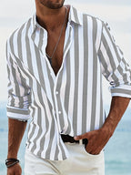 GUSTAVO - Camisa a rayas de estilo Riviera™