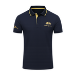 SANTI - Polo de manga corta en piqué con detalles a contraste y bordado emblemático™