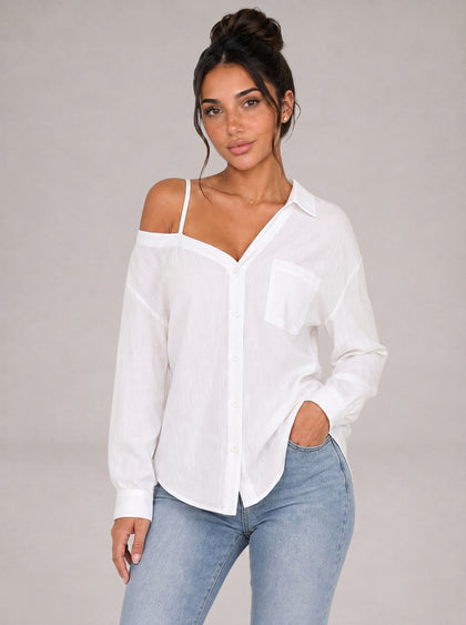 ALESSIA - Camisa tirante asimétrico™