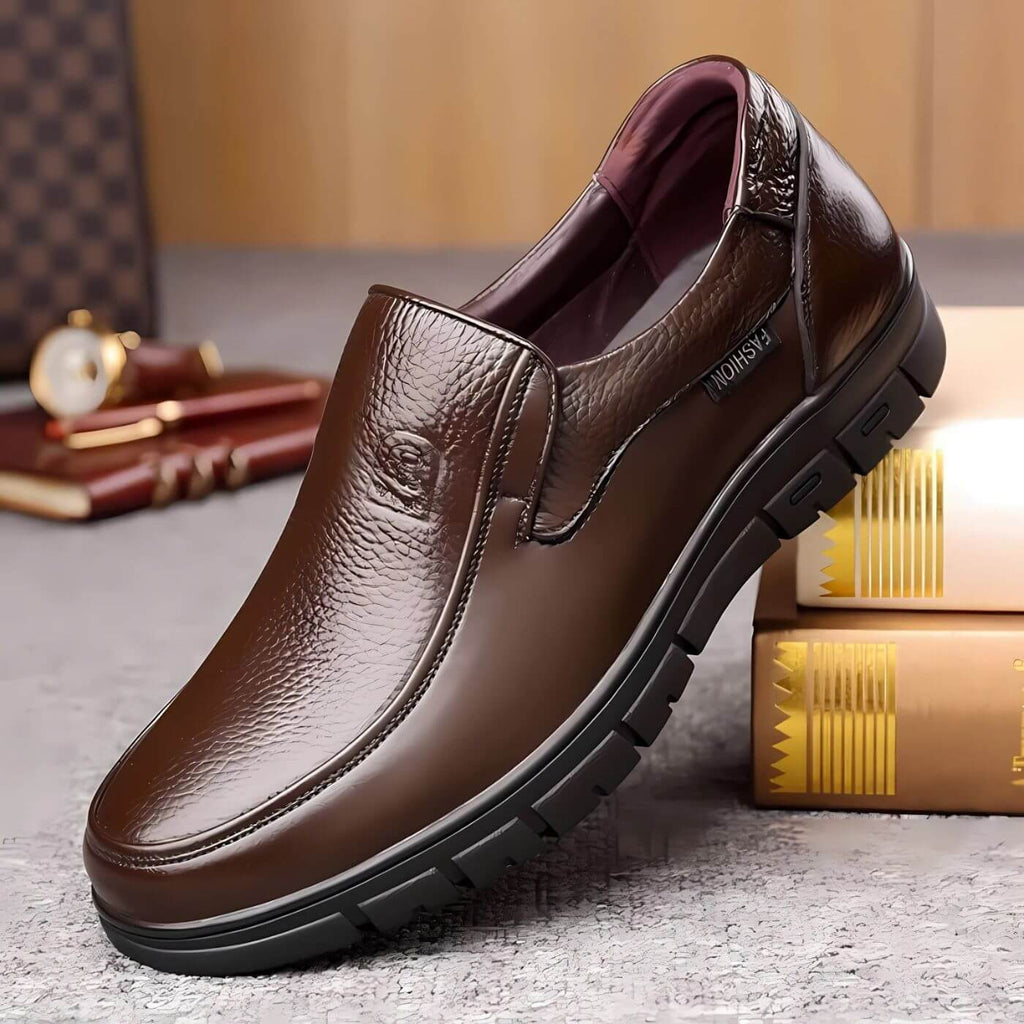 HÉCTOR - Zapatos ortopédicos de vestir sin cordones con elásticos laterales™