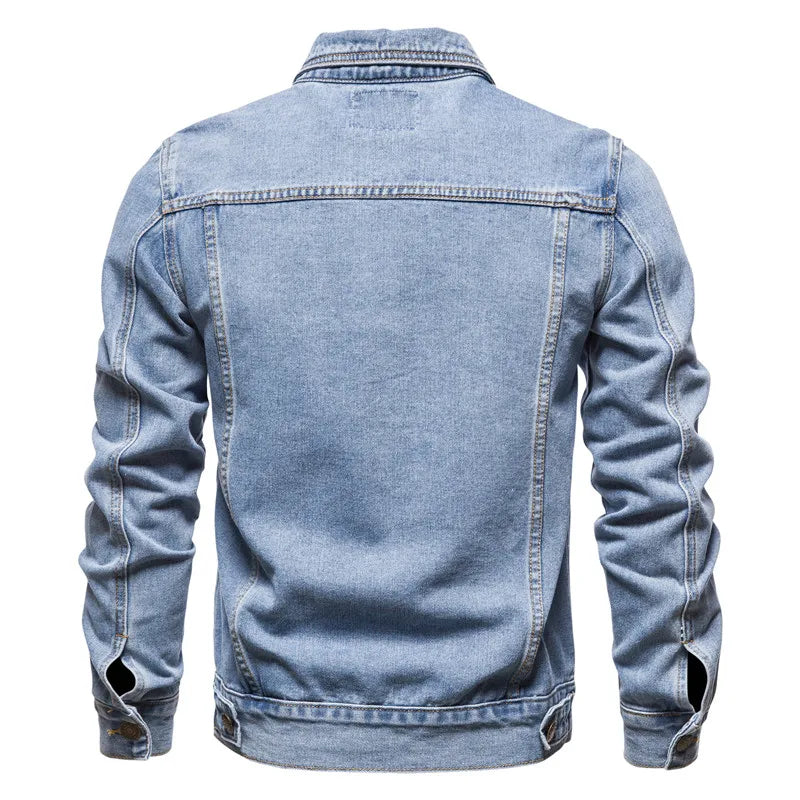 SAÚL - Cazadora vaquera clásica en tejido denim estructurado™