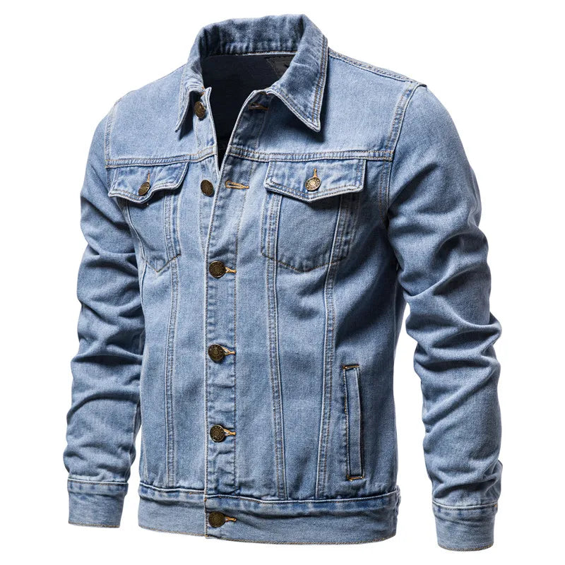 SAÚL - Cazadora vaquera clásica en tejido denim estructurado™