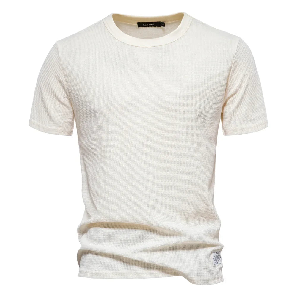 MARIO - Camiseta de manga corta en punto gofrado™