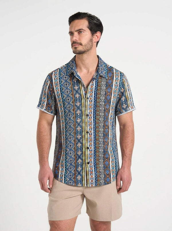 MARCO- Camisa de Manga Corta Retro™