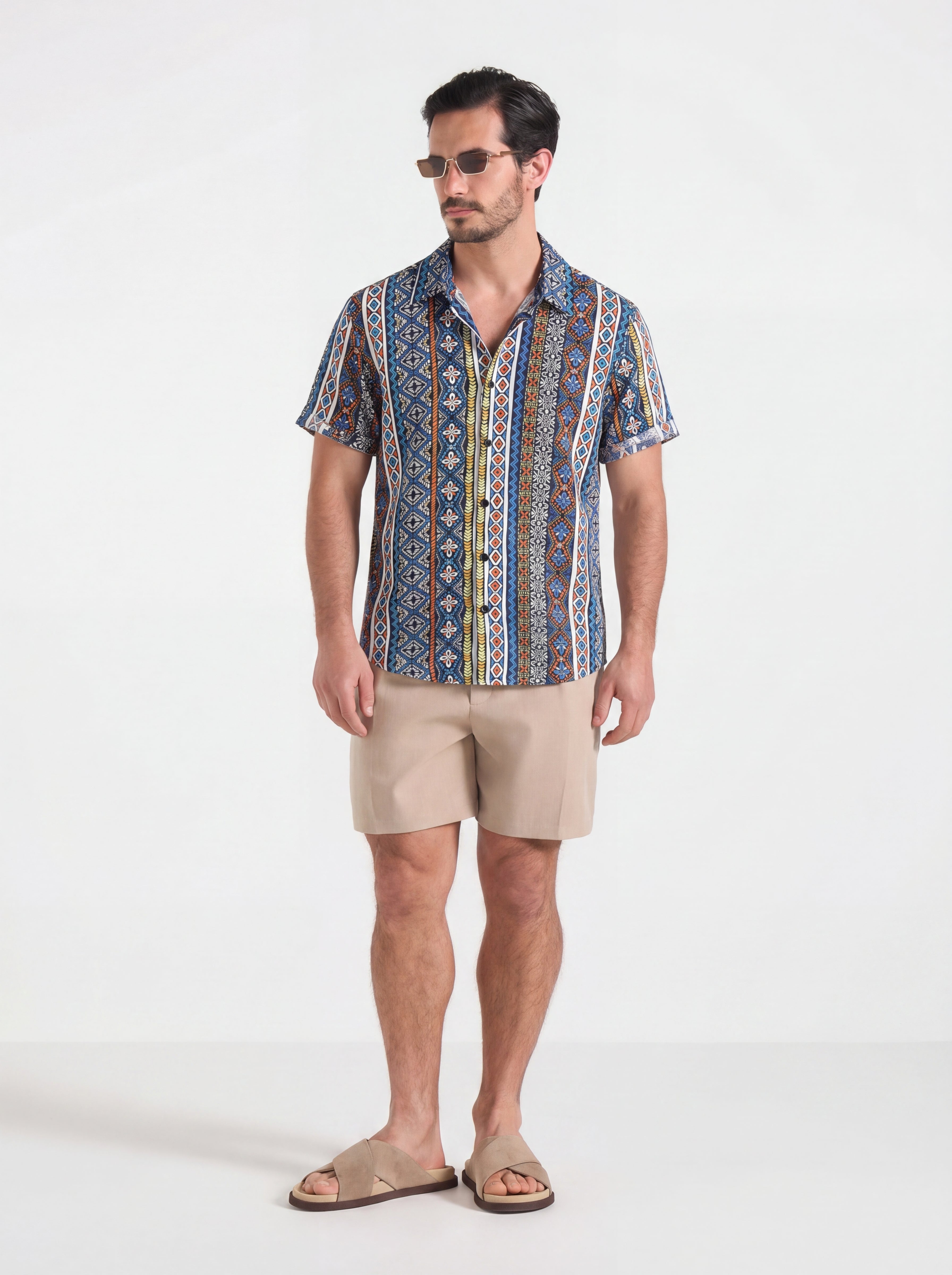 MARCO- Camisa de Manga Corta Retro™