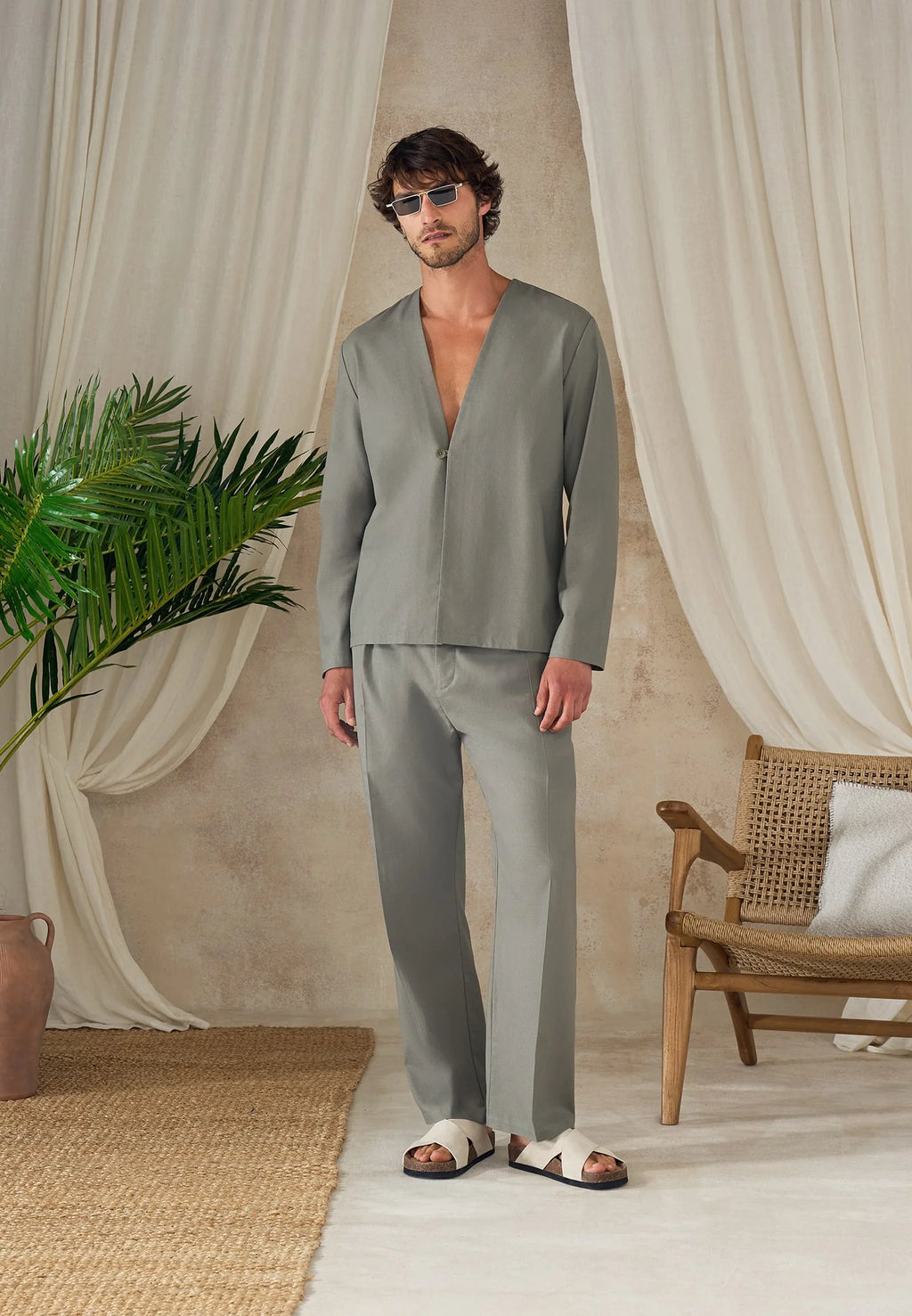 PAU-Camisa Resort Premium de Corte Abierto™