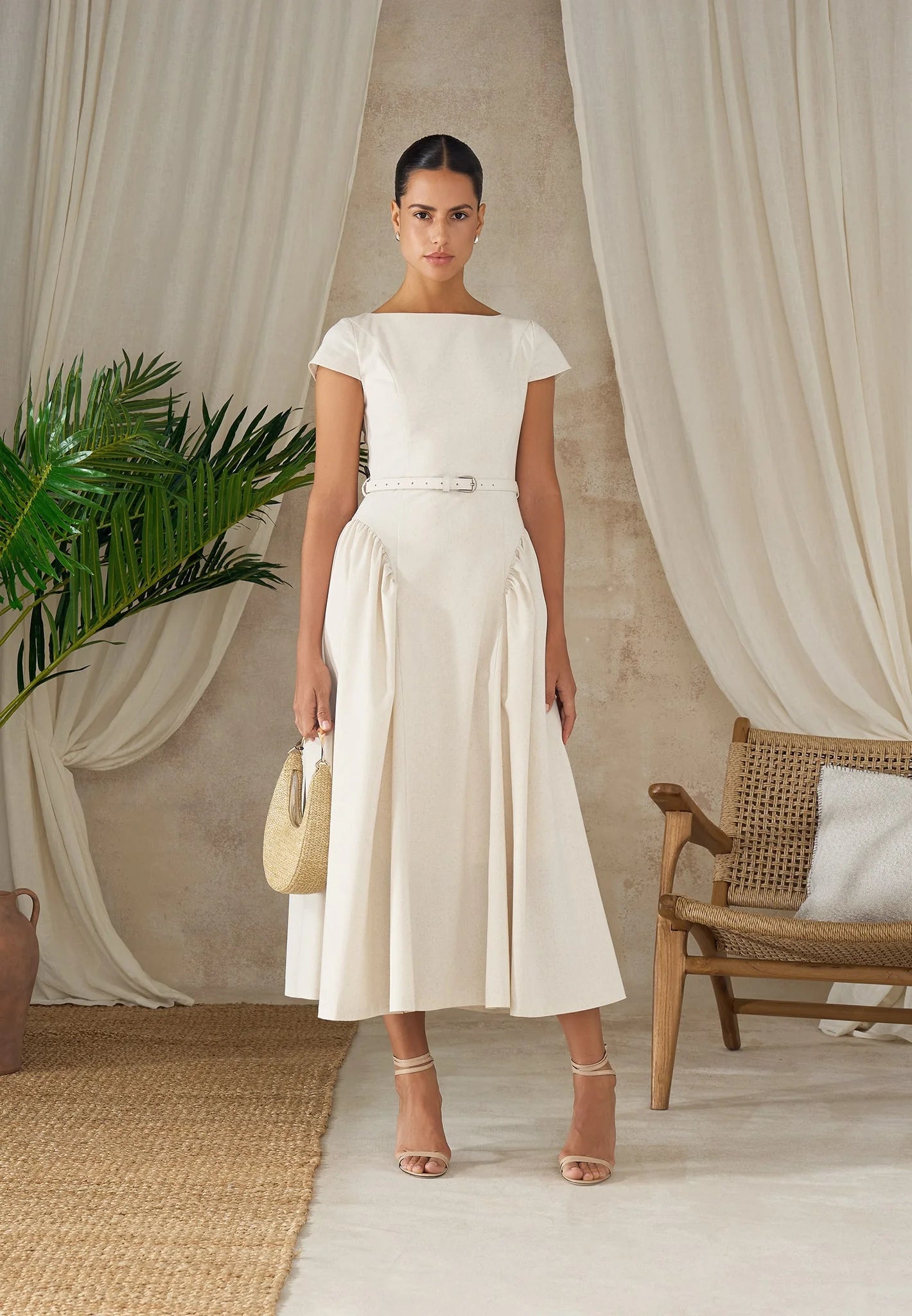 LEIRE-Vestido Minimalista y Elegante
