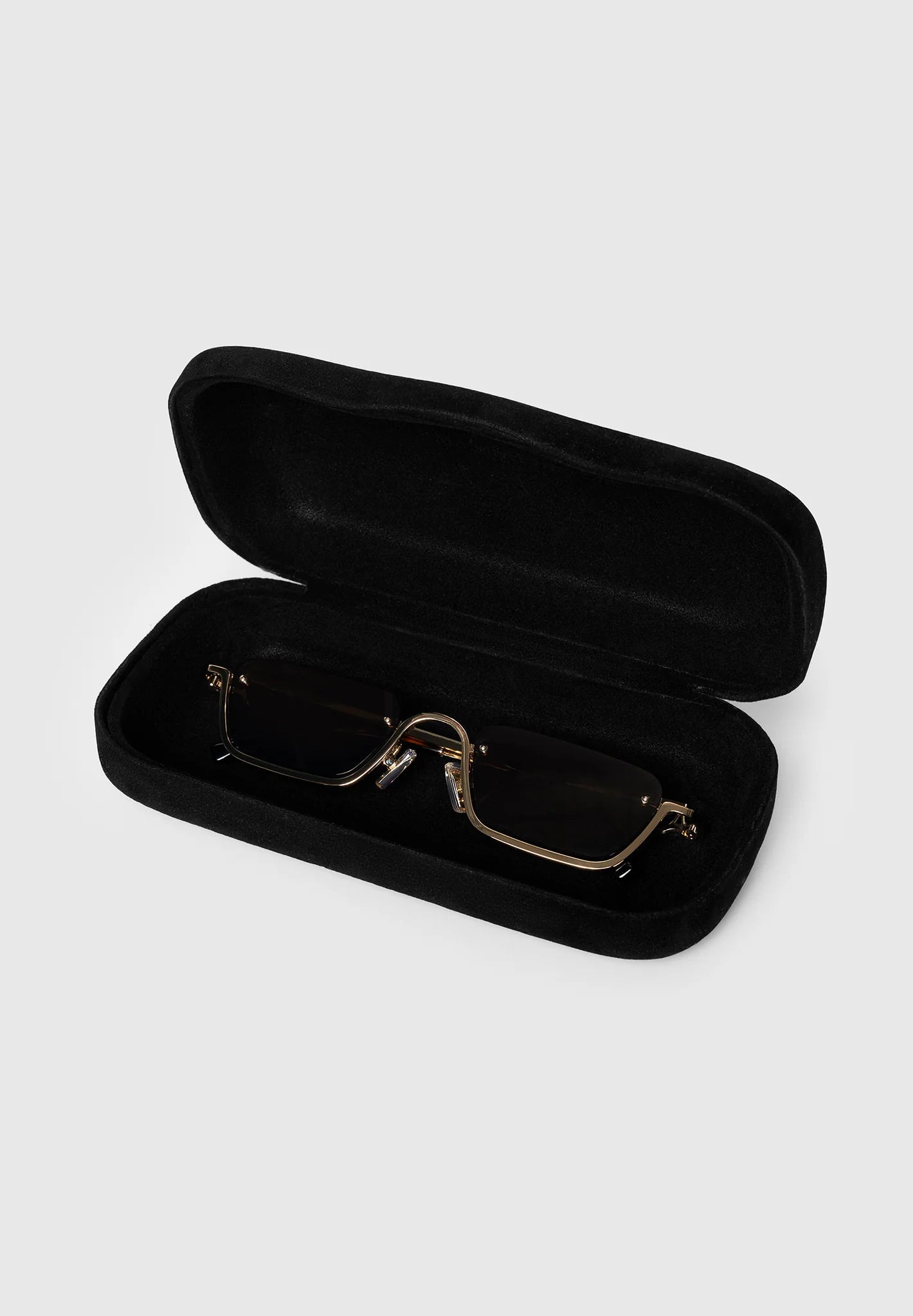 ÓSCAR-Gafas de Sol Metálicas de Silueta Rectangular