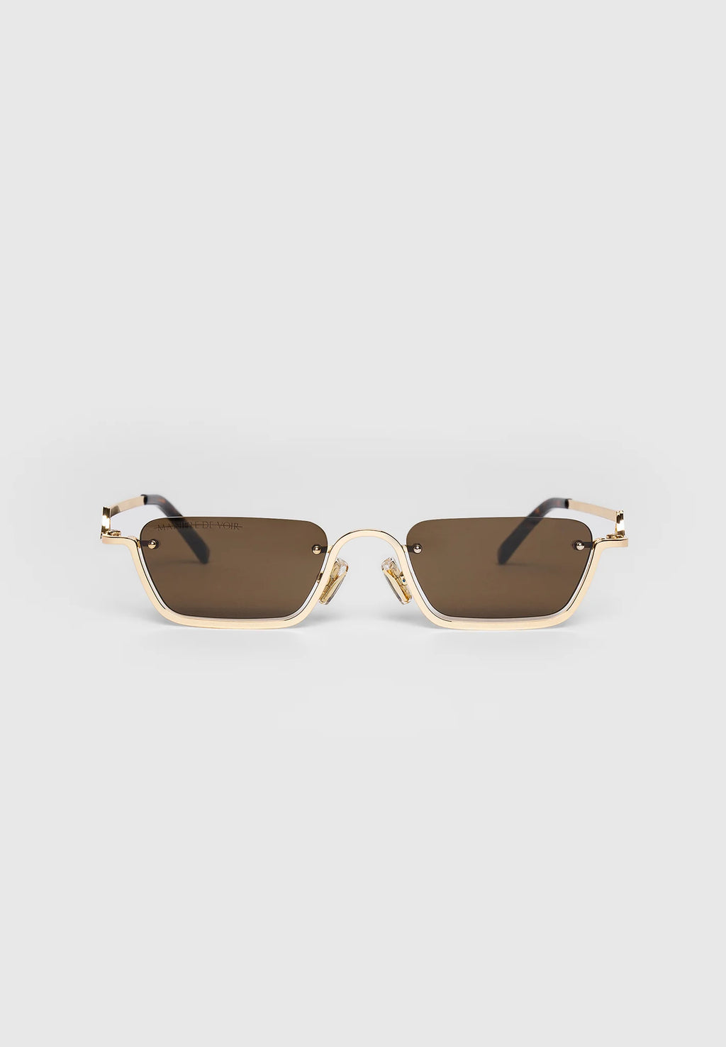 ÓSCAR-Gafas de Sol Metálicas de Silueta Rectangular