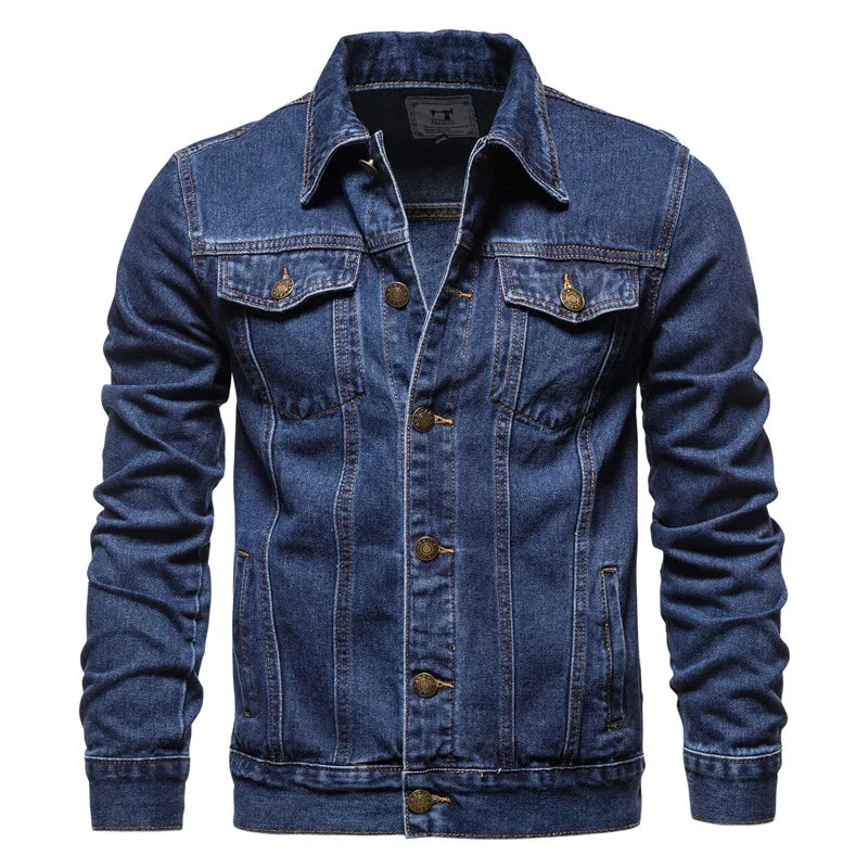SAÚL - Cazadora vaquera clásica en tejido denim estructurado™