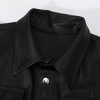 GONZALO - Chaqueta de efecto piel con bolsillos de solapa™