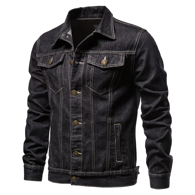 SAÚL - Cazadora vaquera clásica en tejido denim estructurado™