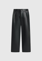 SERGIO-Pantalón Premium de Piel Vegana™