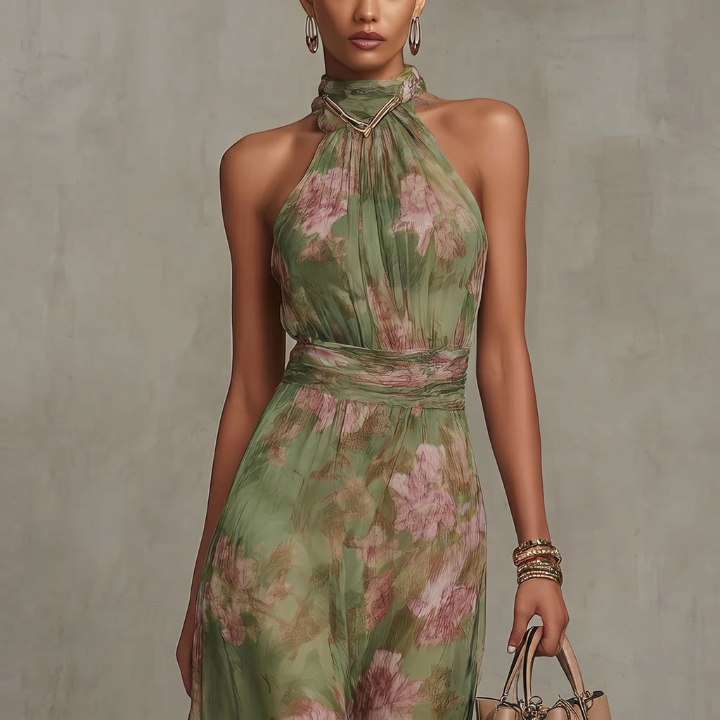 SOFÍA| Vestido de verano con estampado floral
