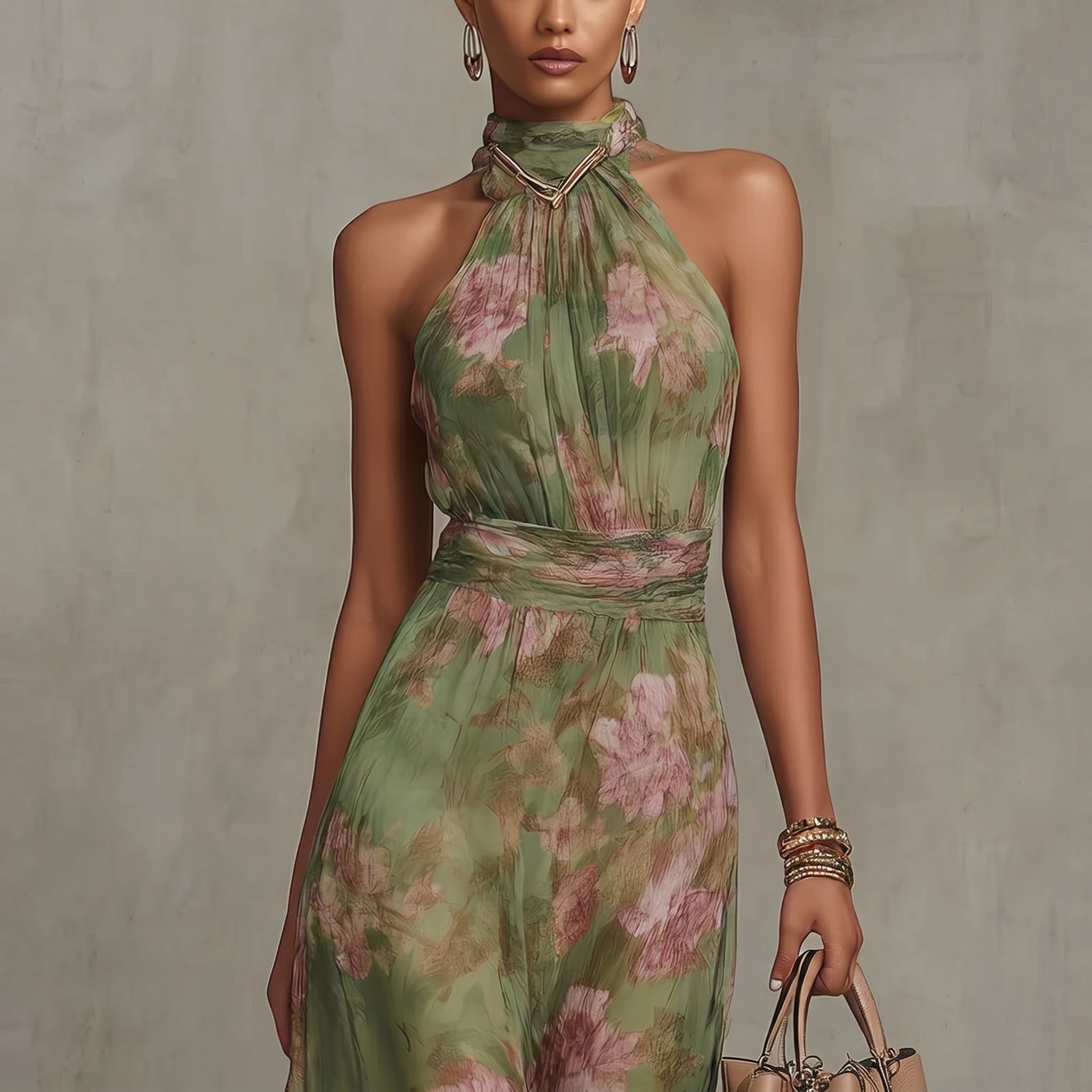 SOFÍA| Vestido de verano con estampado floral