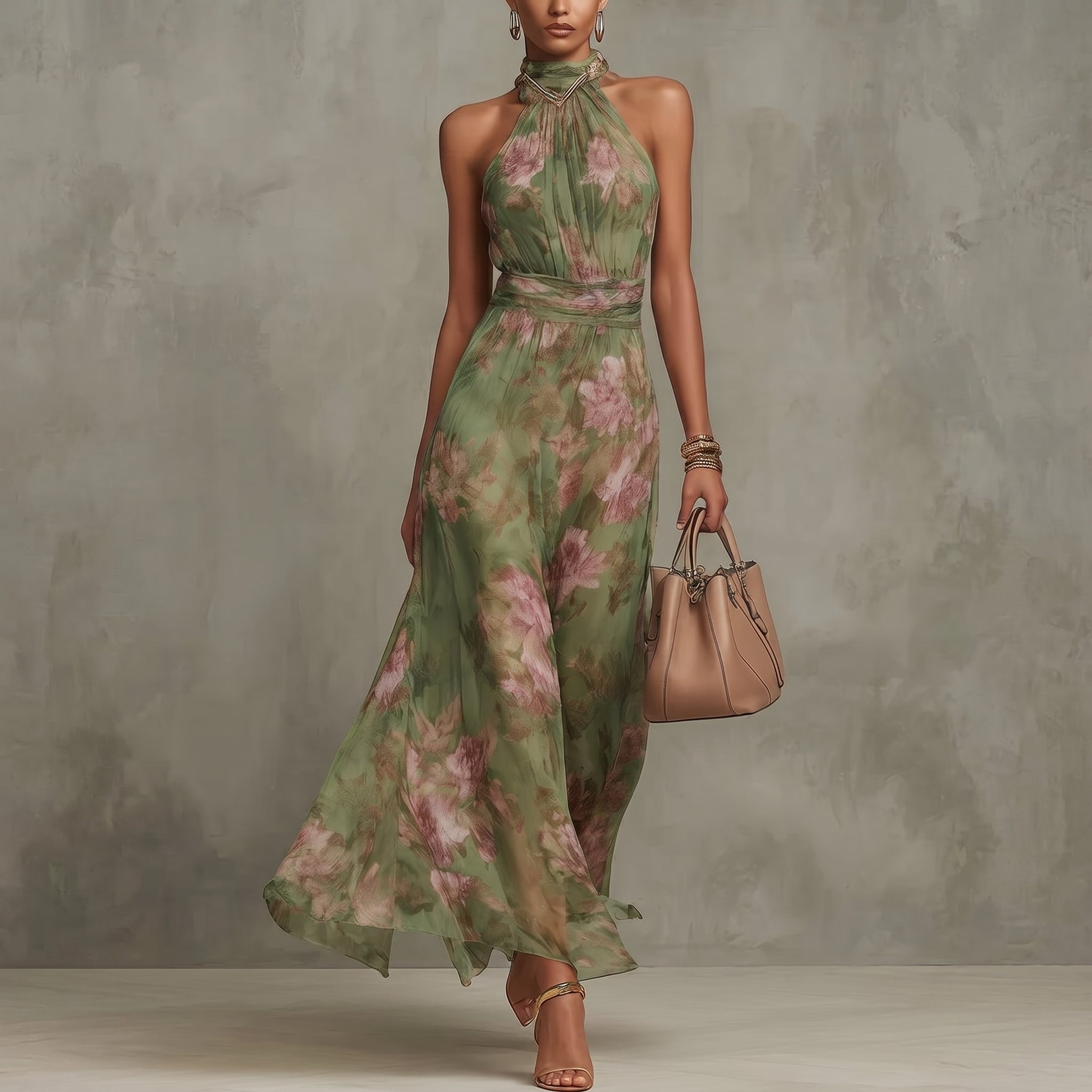SOFÍA| Vestido de verano con estampado floral
