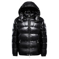 RUBÉN - Chaqueta plumas acolchada de acabado brillante con capucha™