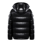 RUBÉN - Chaqueta plumas acolchada de acabado brillante con capucha™