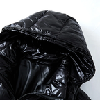 RUBÉN - Chaqueta plumas acolchada de acabado brillante con capucha™
