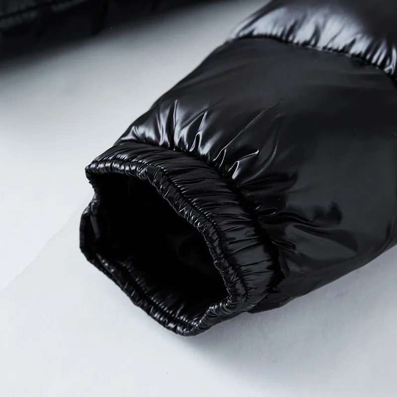 RUBÉN - Chaqueta plumas acolchada de acabado brillante con capucha™