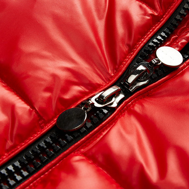 RUBÉN - Chaqueta plumas acolchada de acabado brillante con capucha™